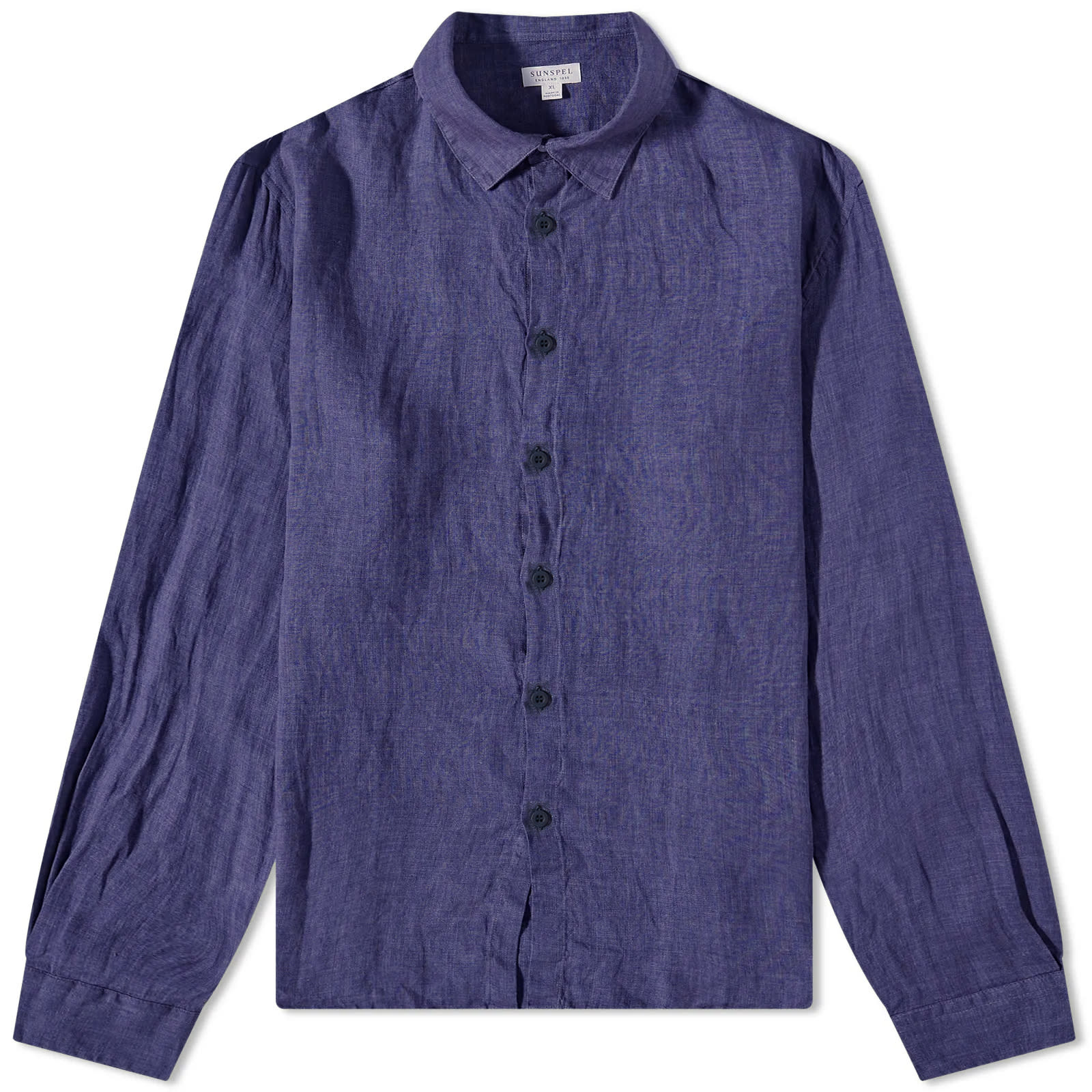 LIONEL LINEN SHIRT - SUNSHINE