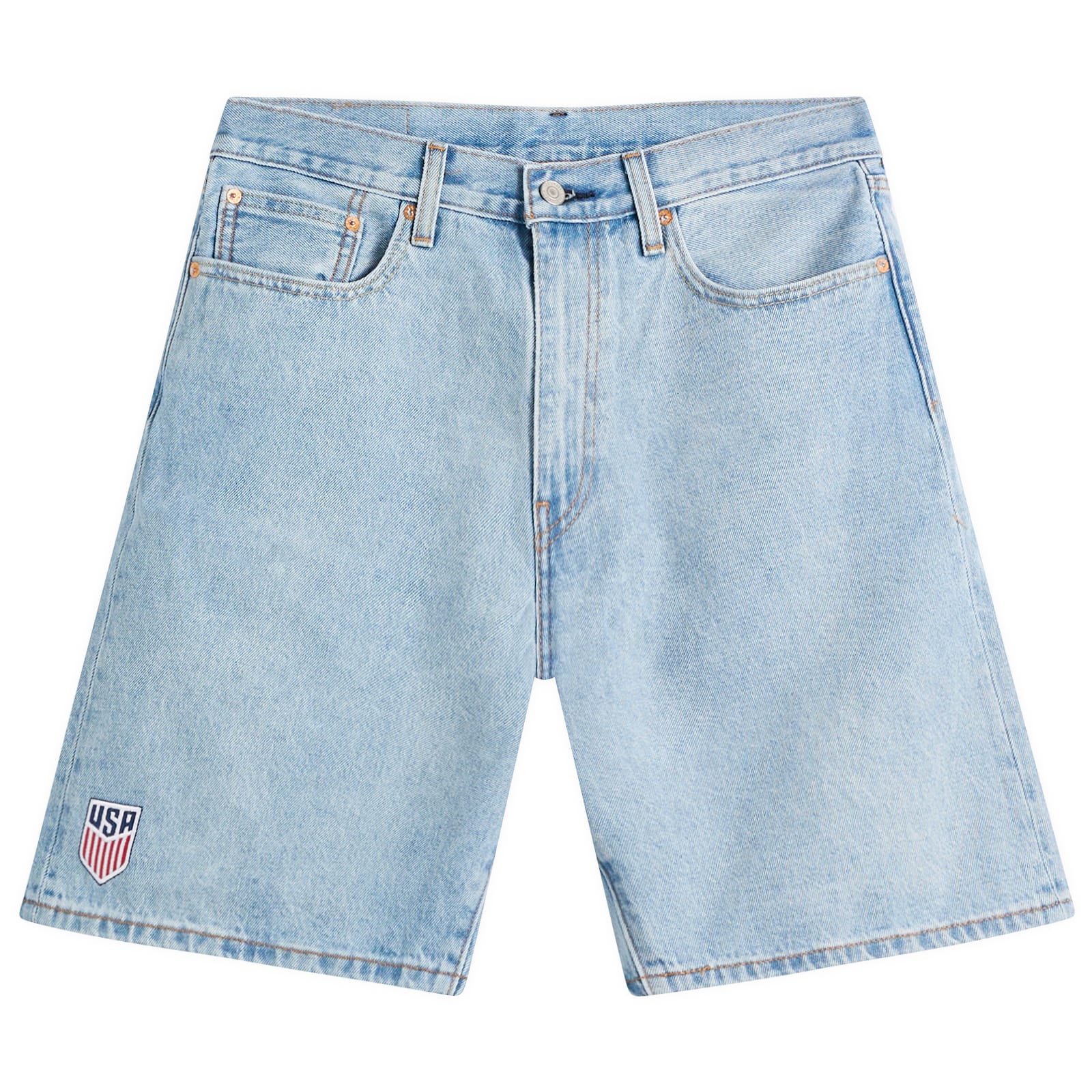 Levi's Men's x Jordan Baggy Short Indigo - Curated Menswear