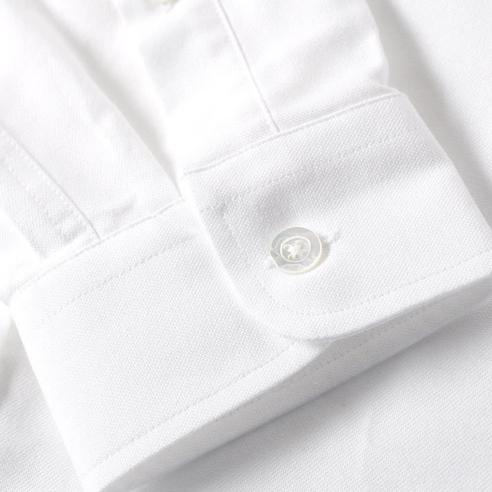 AMI Button Down Oxford Shirt (White)