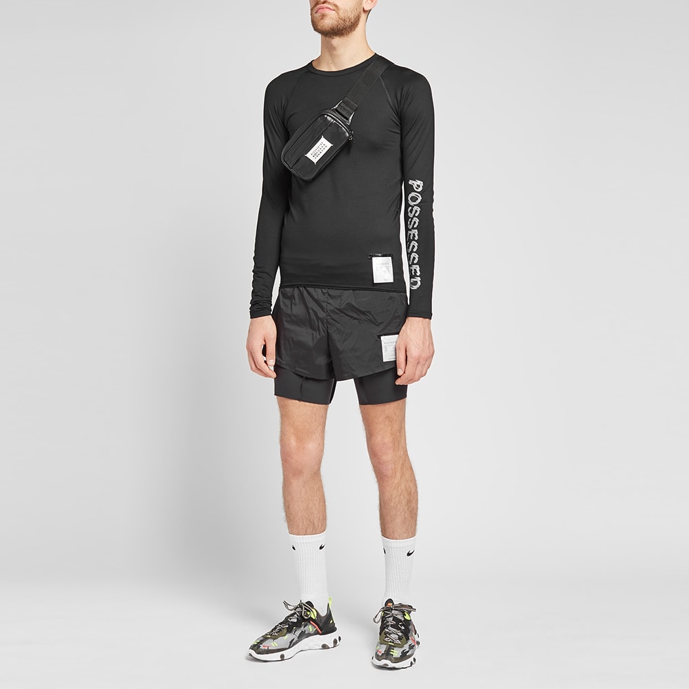 Satisfy Long Sleeve Coffee Thermal Base Layer Black END.