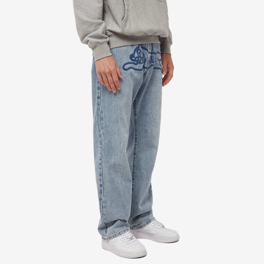 ICECREAM Running Dog Denim Pant Light Wash END. (Europe)