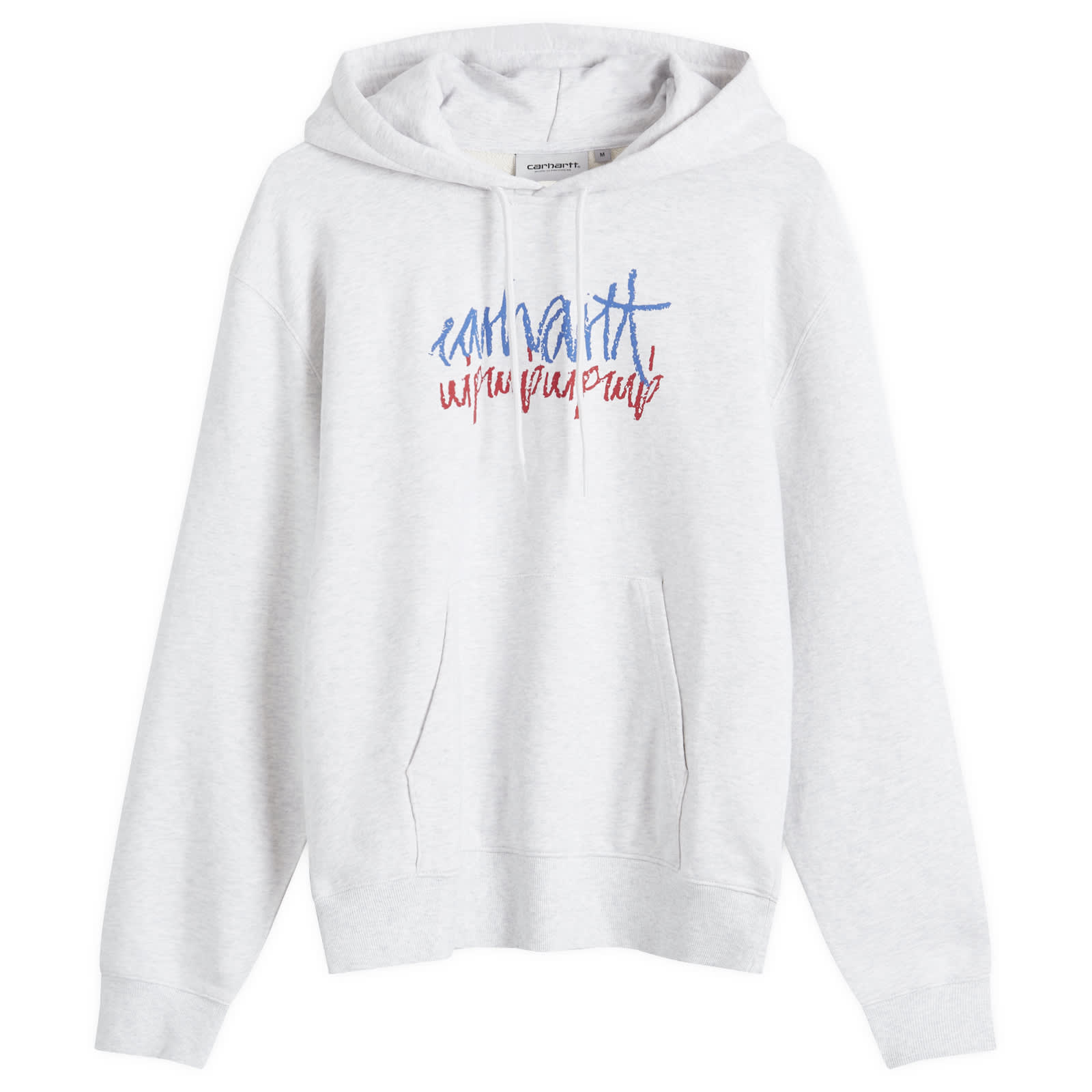 Carhartt WIP Hooded Stamp Crew Sweat Ash Heather | END. (US)