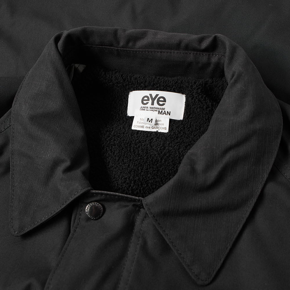 Junya Watanabe MAN Eye Reflective Taped M65 Jacket Black | END.