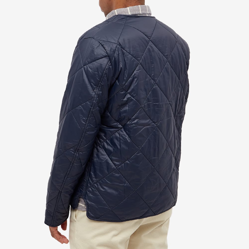 Barbour Liddesdale Quilt Cardigan Navy END. (Europe)