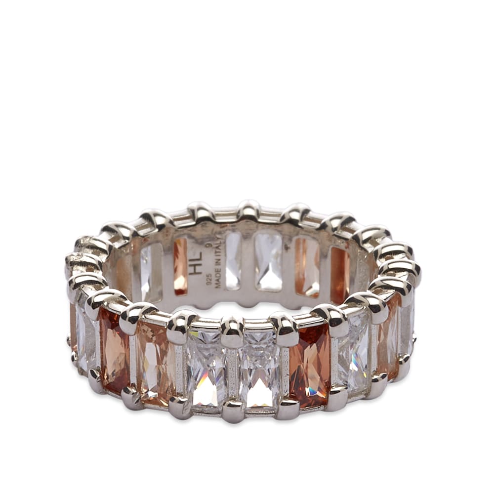 Hatton Labs Baguette Eternity Ring Amber Multi | END. (US)