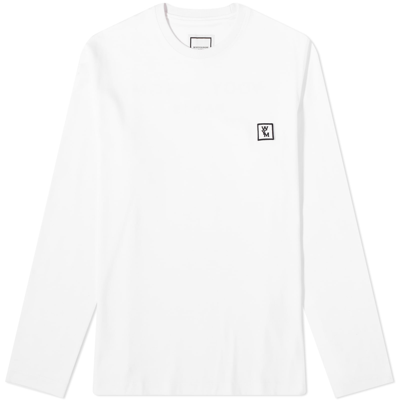 Wooyoungmi Long Sleeve Back Logo T-Shirt White | END. (US)