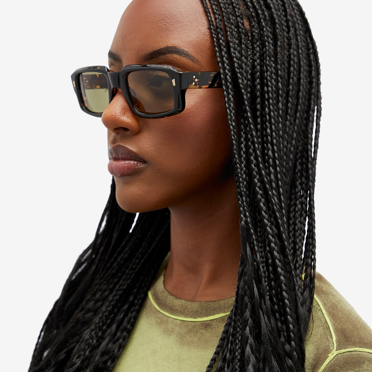 Cutler and Gross 9495 Sunglasses Black/Havana | CGSN-9495-53 