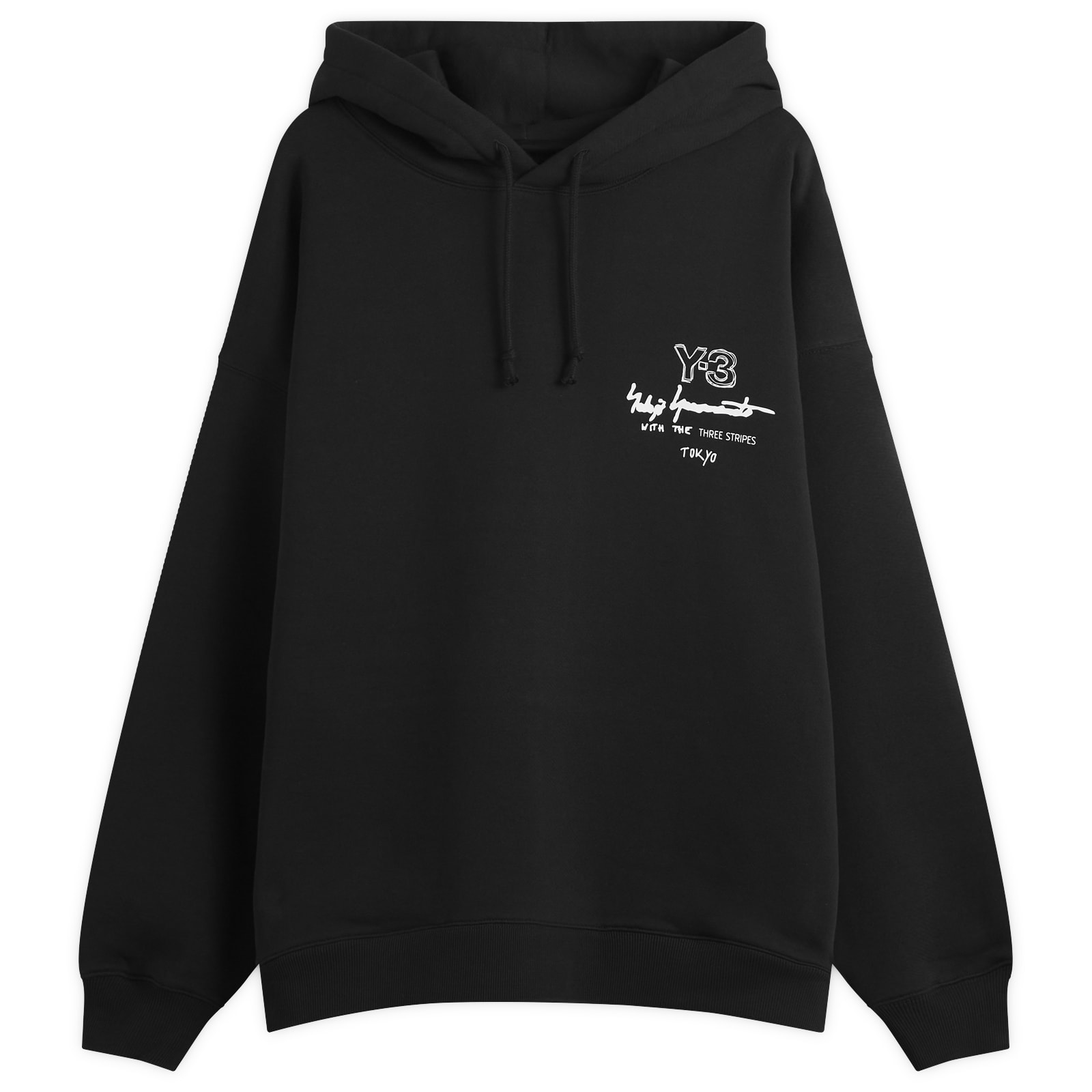 パーカー・フーディ Y-3 FW25 Black cotton oversize sweatshirt (KB2604 BLACK) Y-3(ワイスリー) パーカー・フーディ(メンズ) - 海外通販のBUYMA