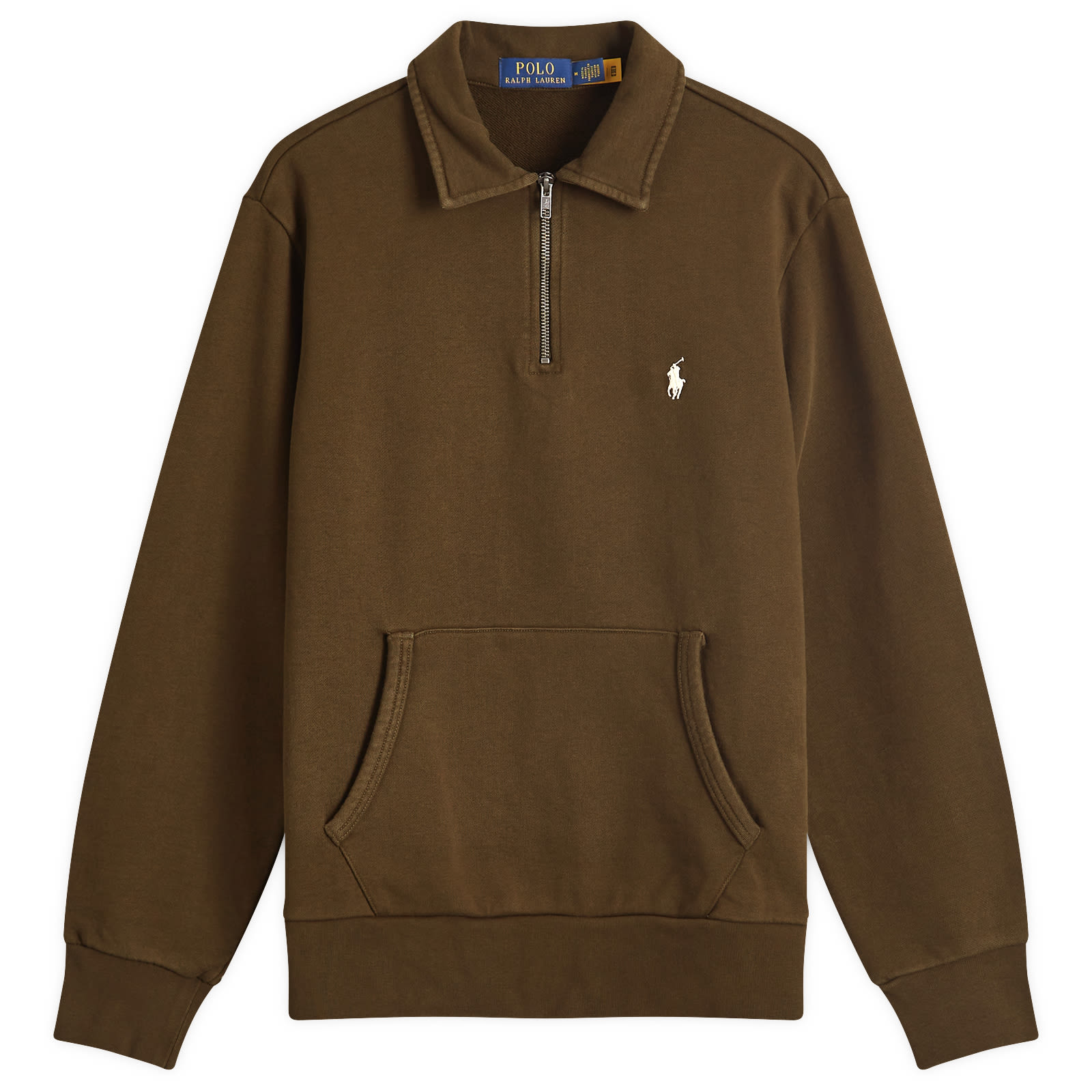 Polo Ralph Lauren Loopback Half Zip Sweatshirt Dark Loden