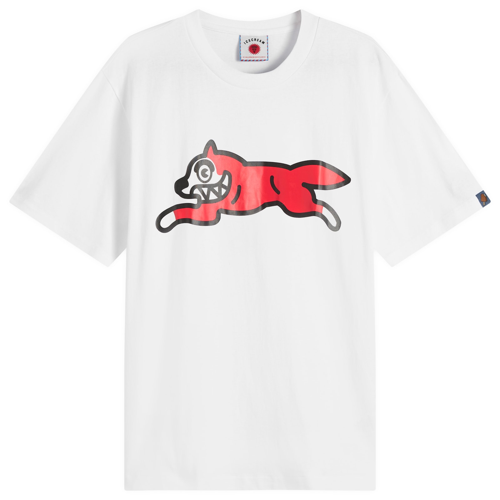 Icecream Men's White Running Dog T-Shirt