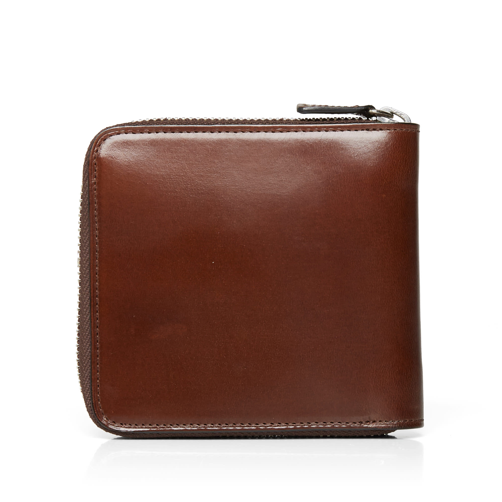 Il Bussetto Bi-Fold Zip Wallet Brown | END.