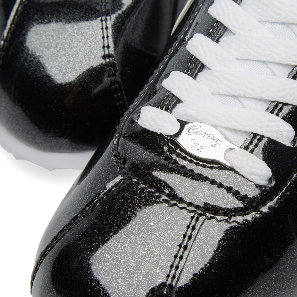 mens nike cortez white and black