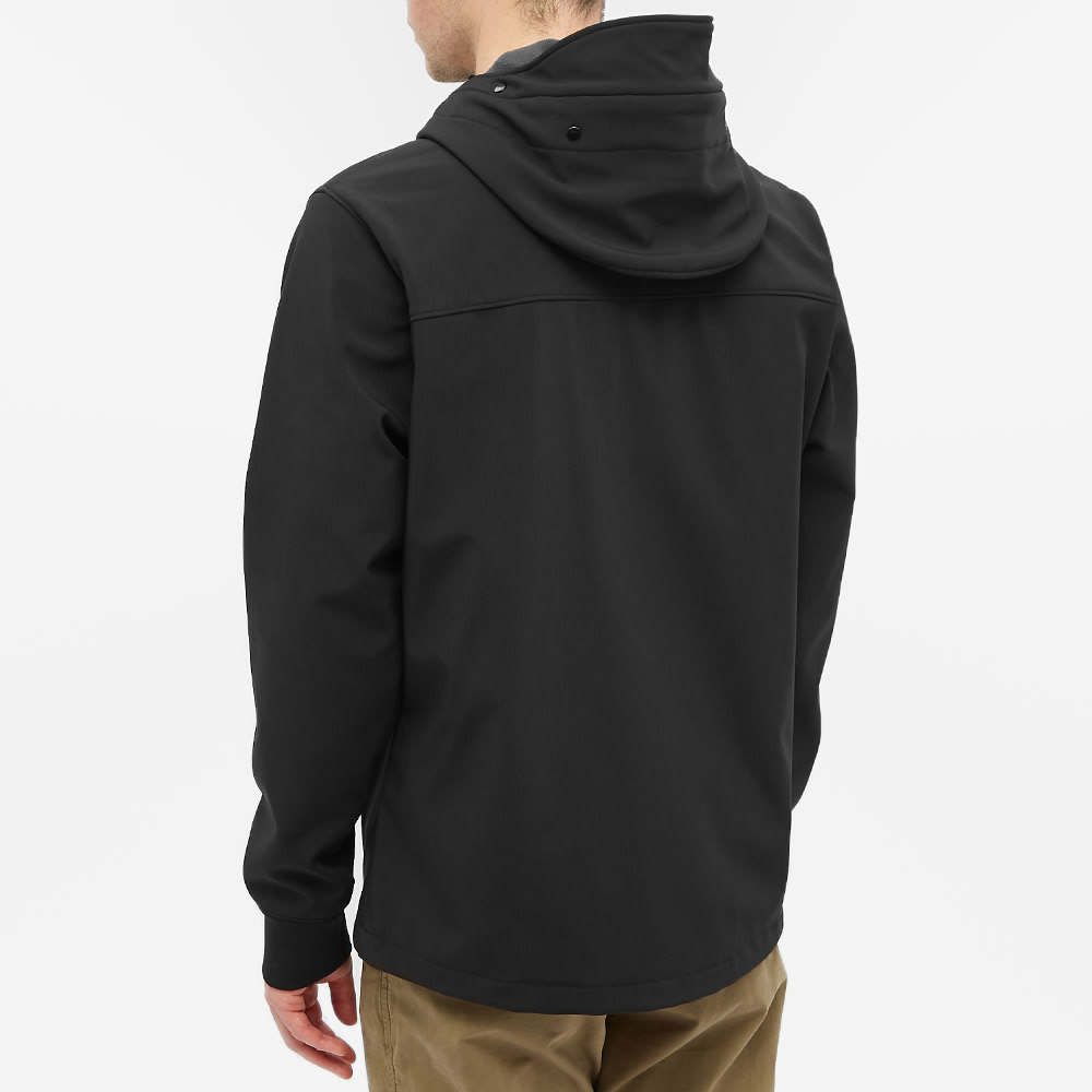 cp company soft shell black