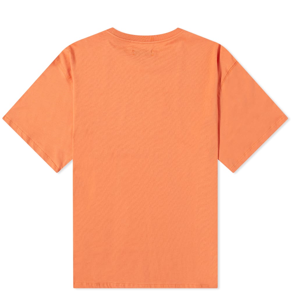 orange box logo tee