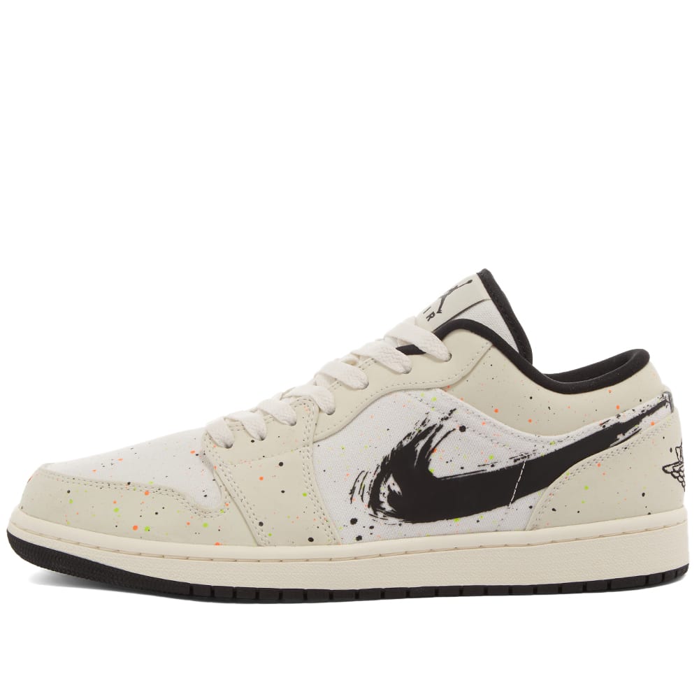 Air Jordan 1 Low Sail, Black \u0026 Total 