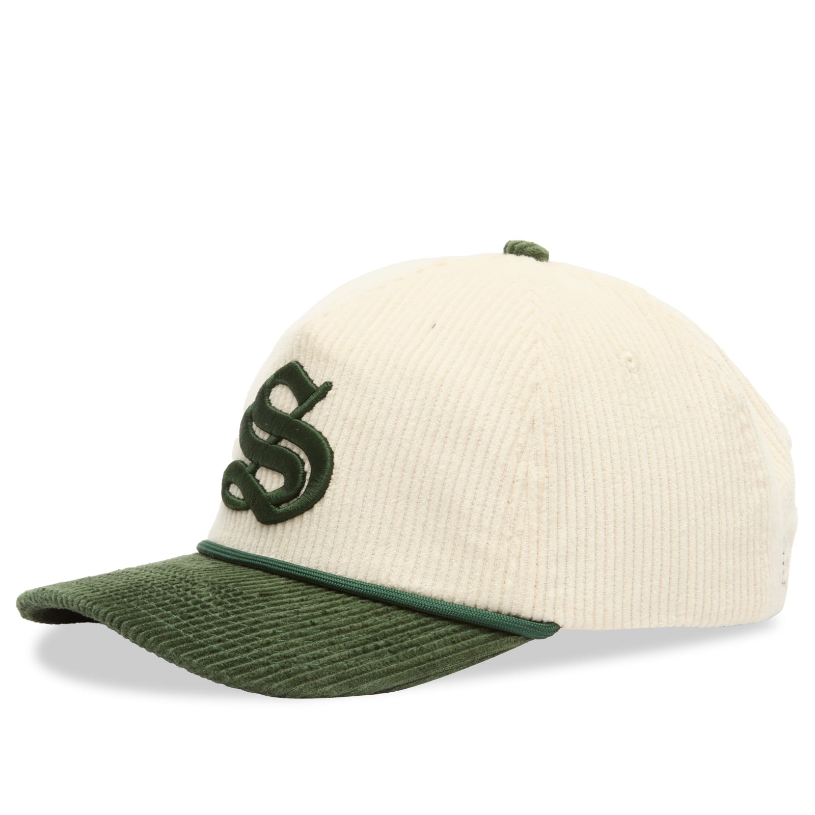 Sundays Men’s Two Tone Cord Cap Green