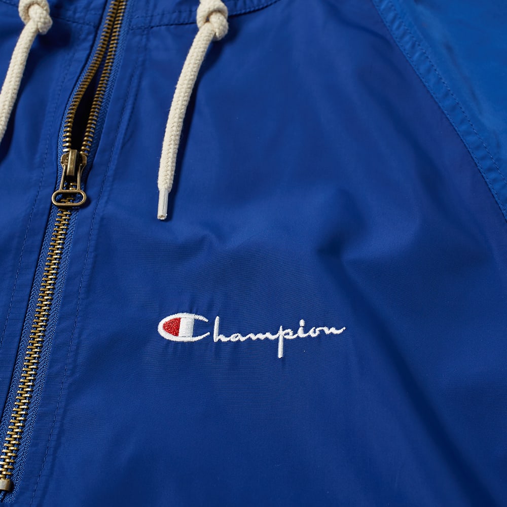 champion reverse weave duck down half zip pullover jacket