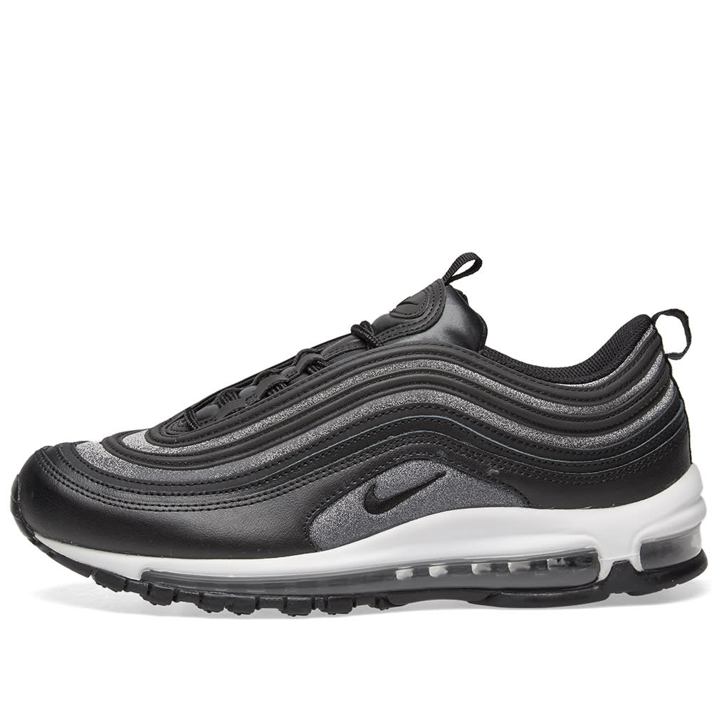 Nike Air Max 97 Womens Trainers UK 6 EU 40 Black Glitter At0071 002 Nike Air Max 97 Womens Trainers UK 6 EU 40 Black Glitter At0071 002