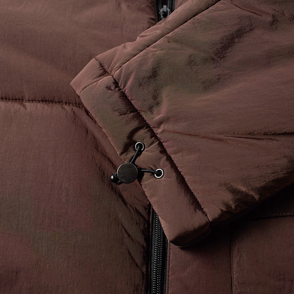 Oakley x Samuel Ross Metal Detail Quilted Jacket Brown END.