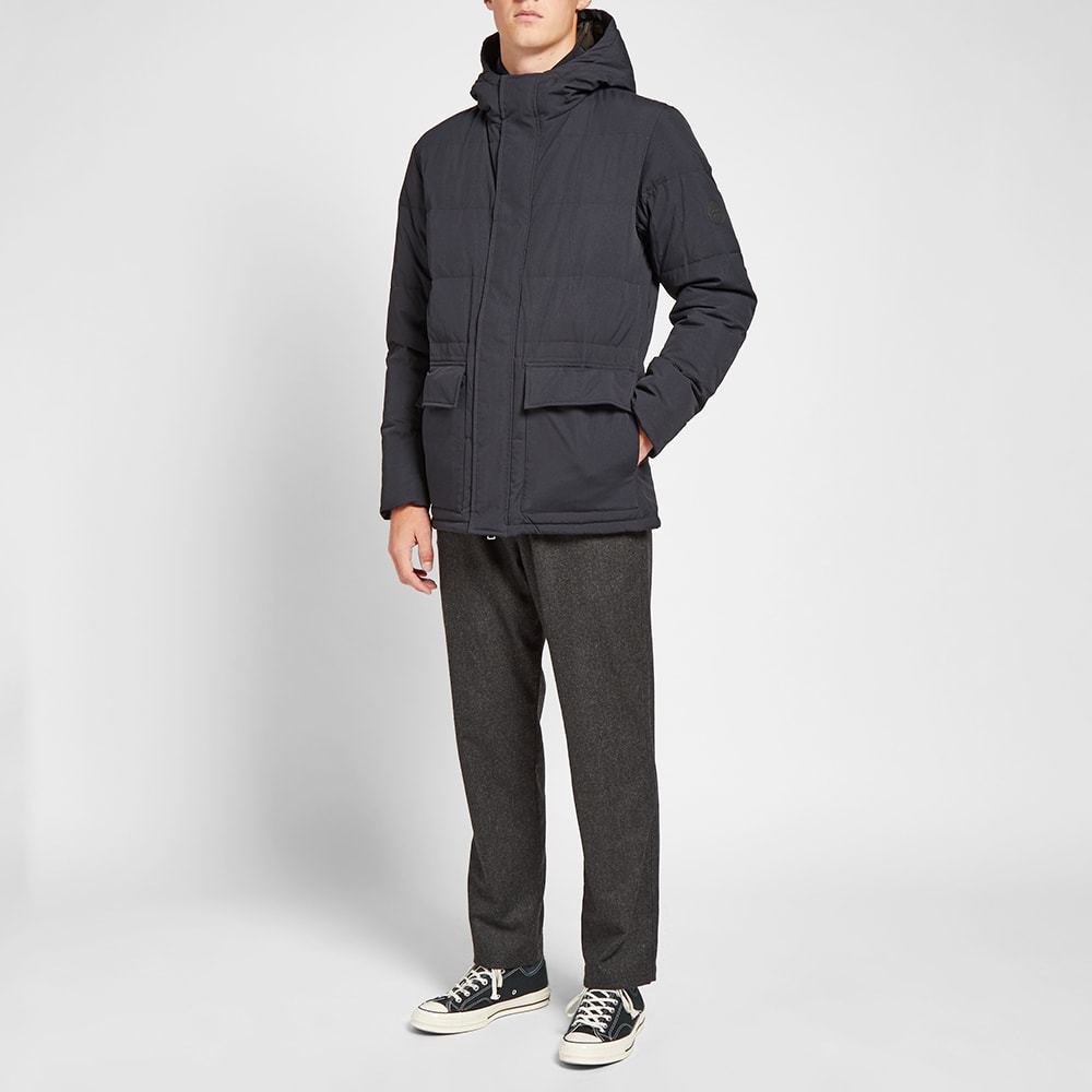 Norse Projects Willum Dry Nylon Down Jacket Dark Navy | END. (UK)