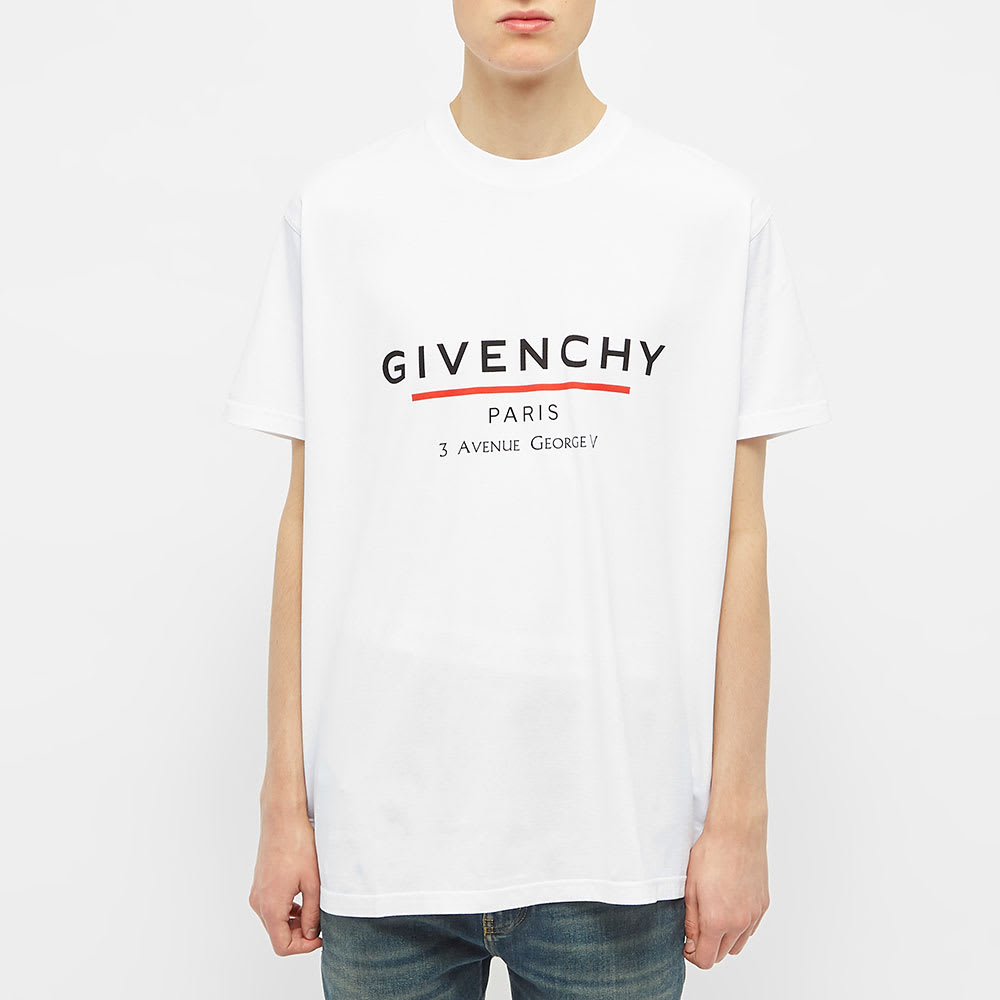 Givenchy address t shirt clearance