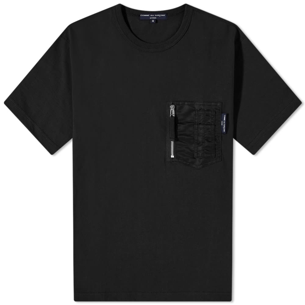 すぐ届く！ [COMME des GARCONS HOMME] コットンロゴTEE Comme_des_Gar_ons_Homme_Logo_T