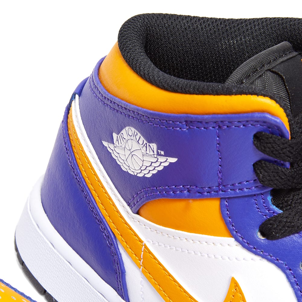 nike air jordan 1 mid lakers