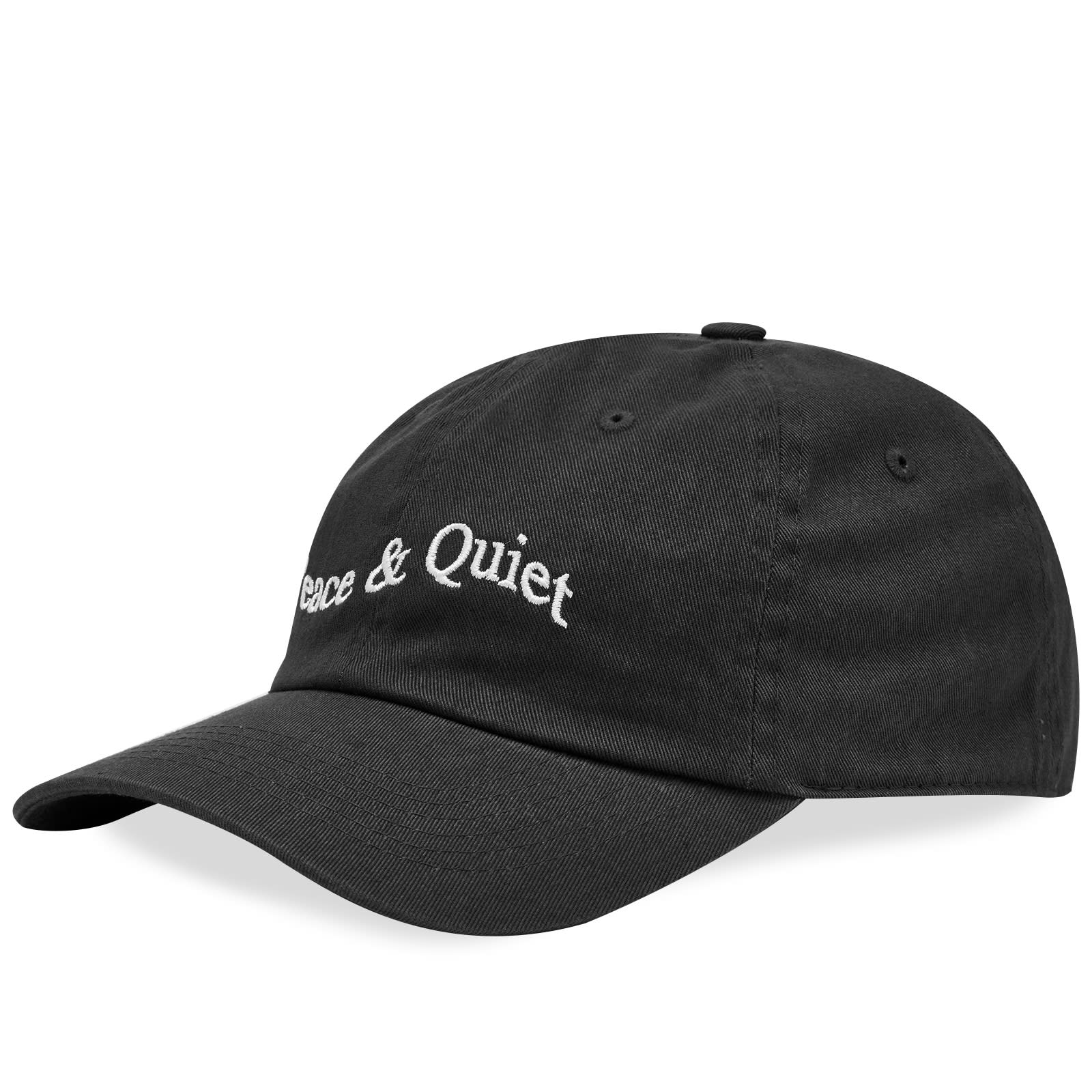 ◆送料・関税無料◆Museum of peace & Quiet ロゴ刺繍キャップ Museum of Peace and Quiet Wordmark Cap Black | END. (US)