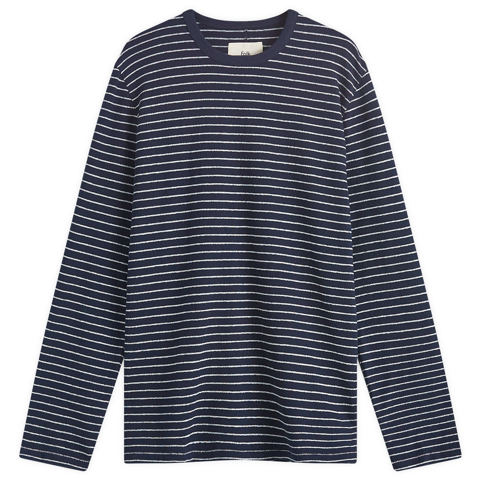 Blu Pepper Textured Stripe T-Shirt Dress