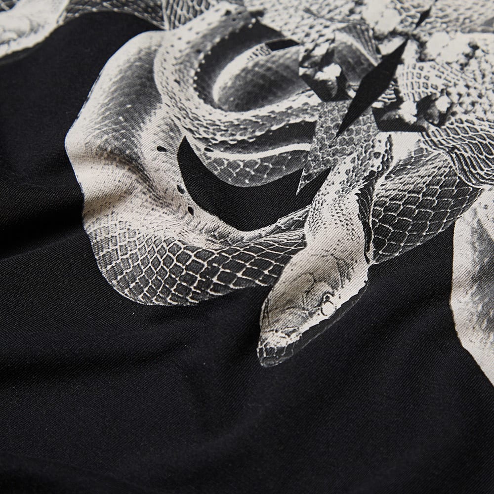 marcelo burlon snake moletom com capuz