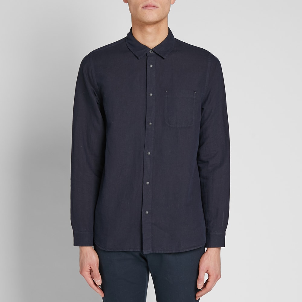 Folk stitch pocket shirt Clearance