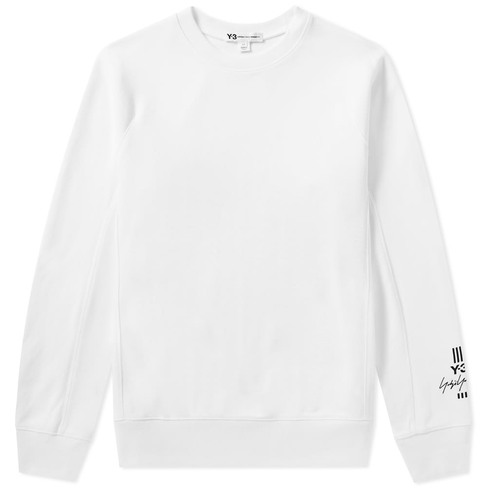 Y-3 Classic Crew Neck Sweat White | END. (US)