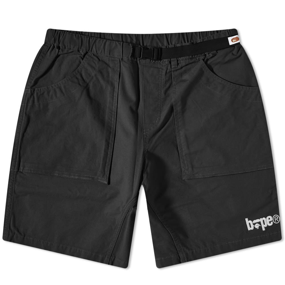 A Bathing Ape Climbing Shorts Black END.