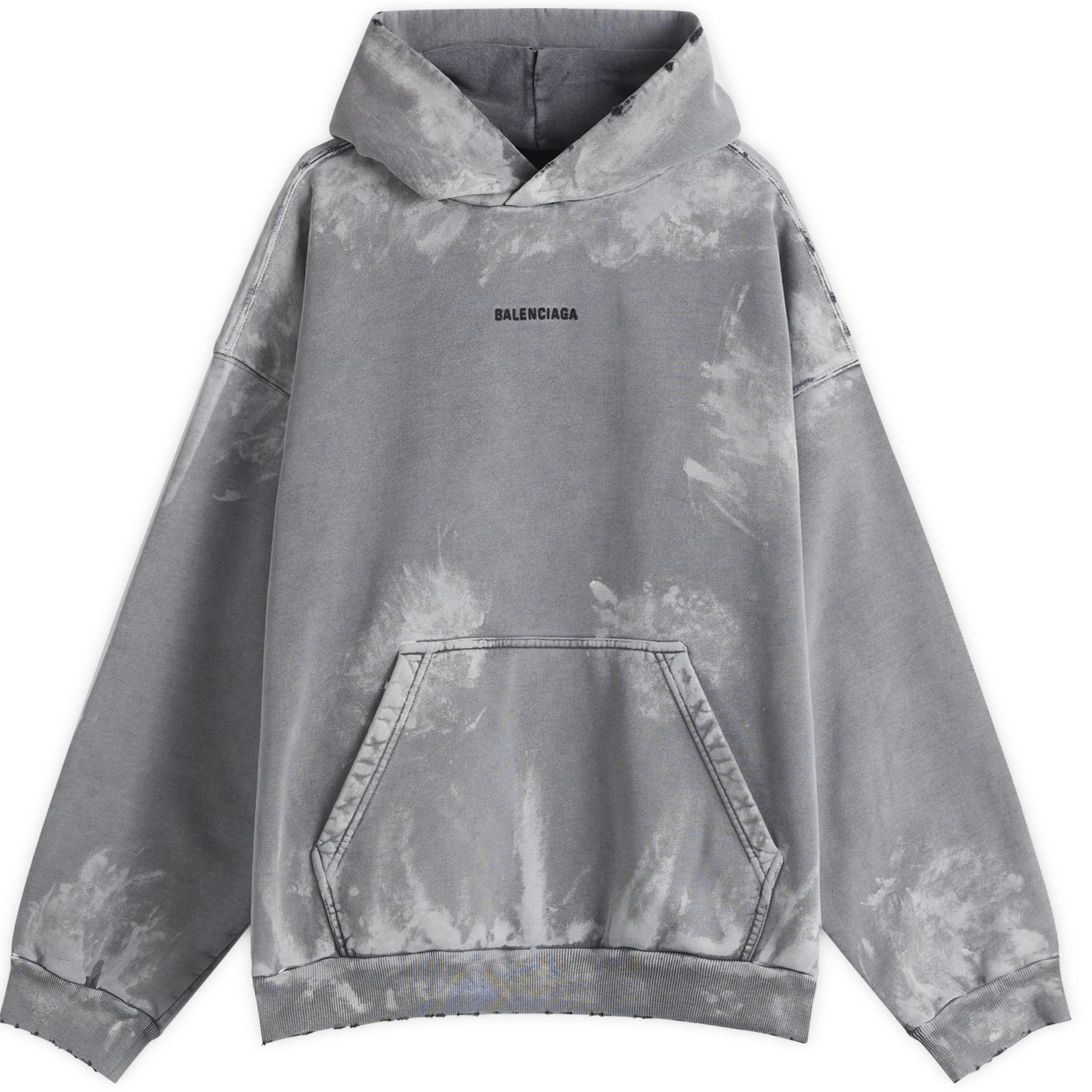 パーカー・フーディ Balenciaga Vintage Paint Splatter Medium Fit Hoodie Balenciaga Vintage Paint Splatter Medium Fit Hoodie Sup Fad