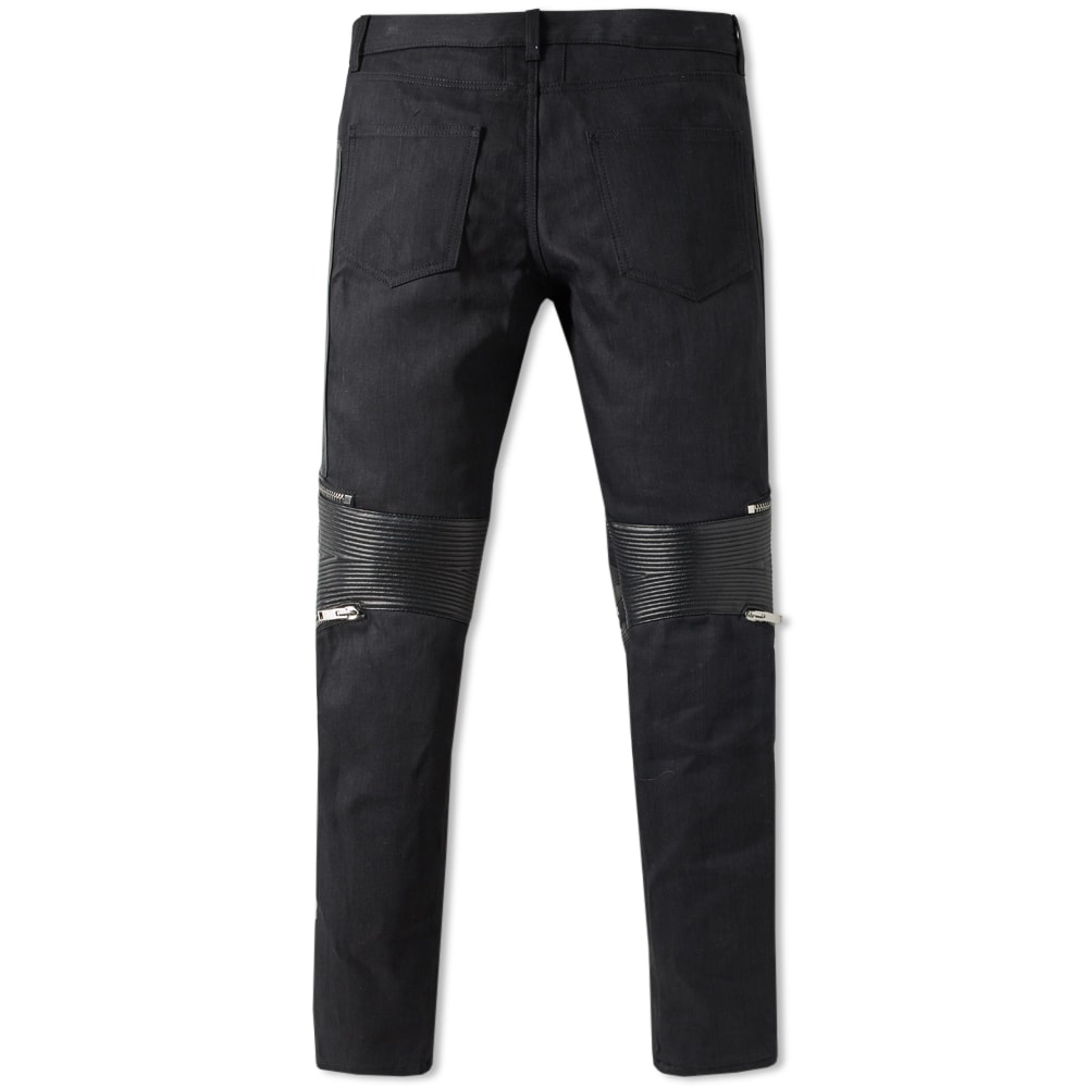 saint laurent biker pants