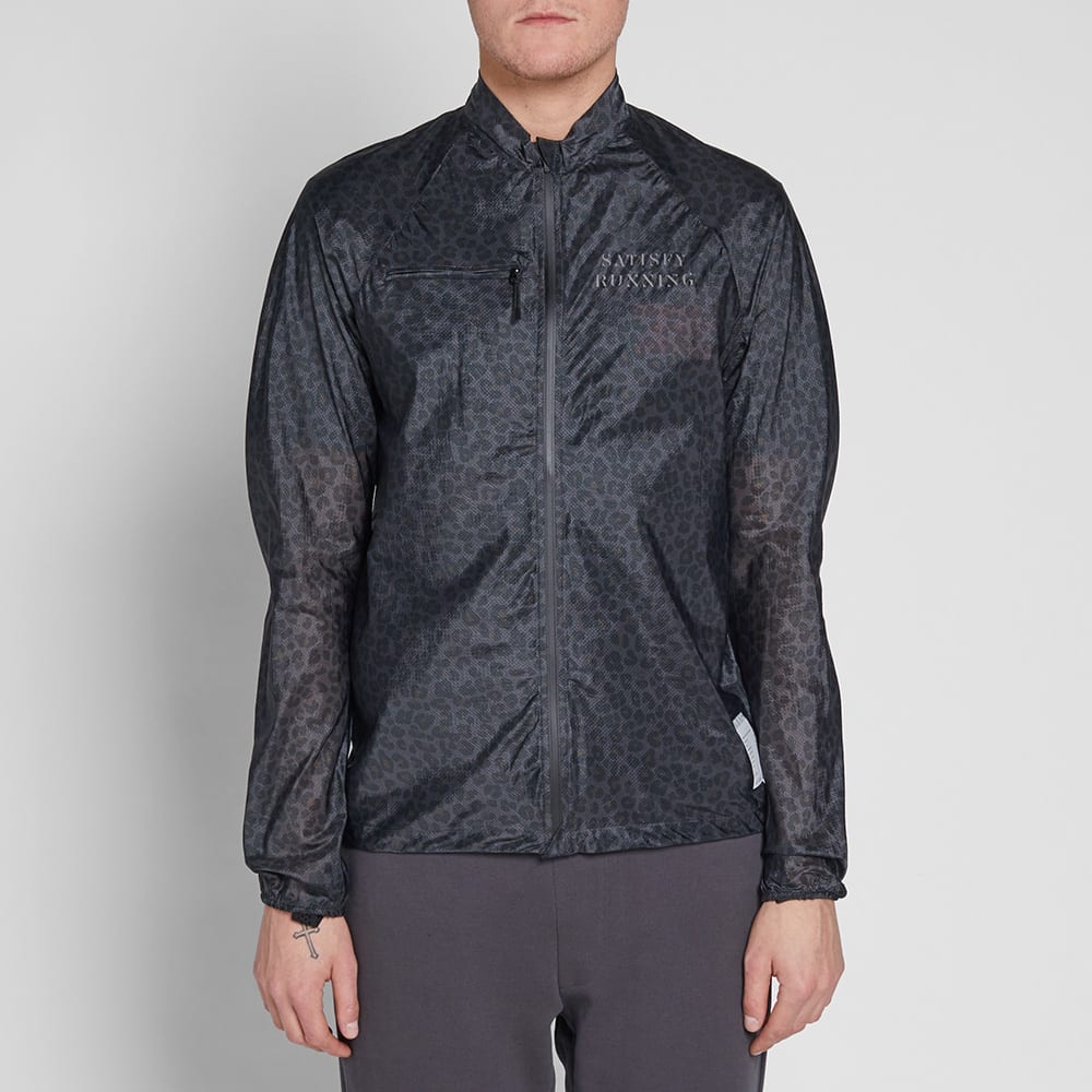 Satisfy Punk UltraLight Running Jacket Leopard END. (US)