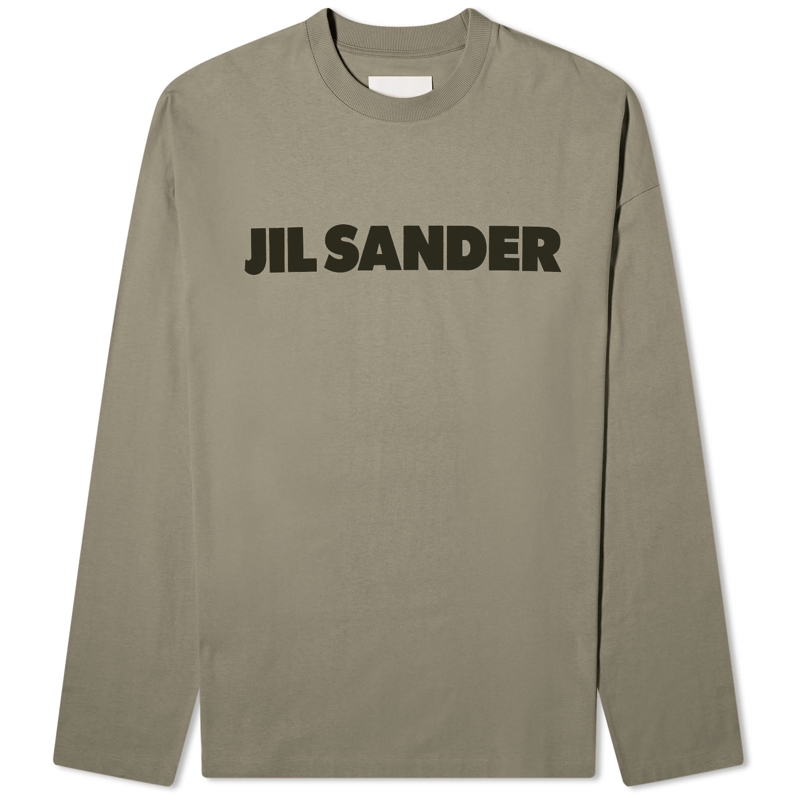 【Jil Sander】 Logo T-Shirt Thyme Green Jil Sander - Logo T-Shirt in Thyme Green – Stoy