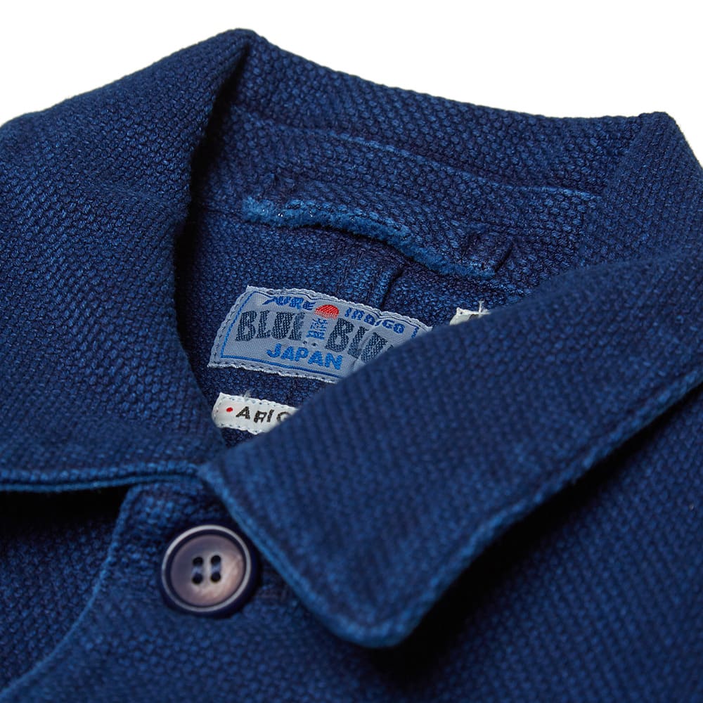 Blue Blue Japan Indigo Dyed Sashiko Coverall Jacket One END. (TW)