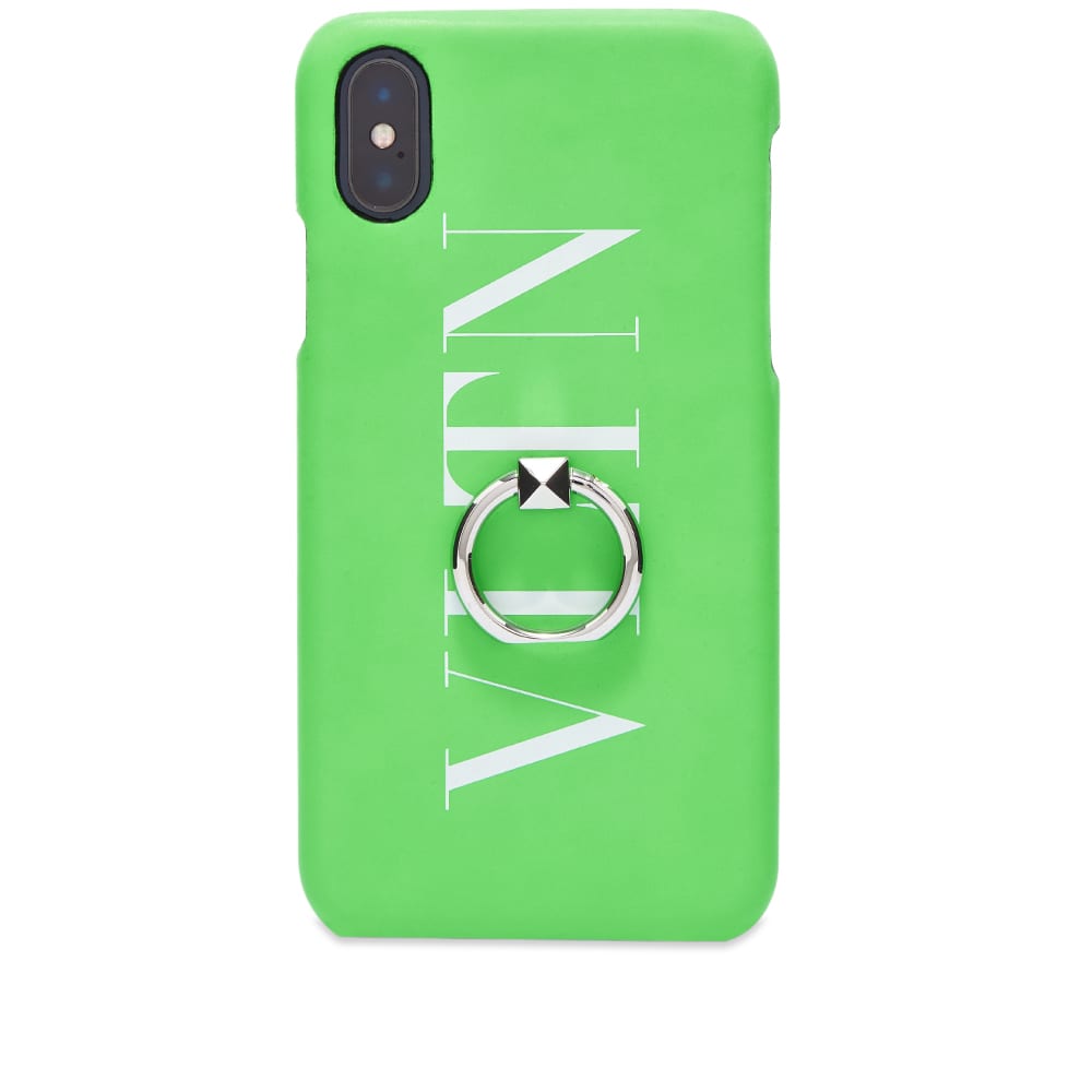 Click to view more detailed imagery on our partner's website Valentino Garavani Valentino Fluo Vltn Iphone Xs Case In Green