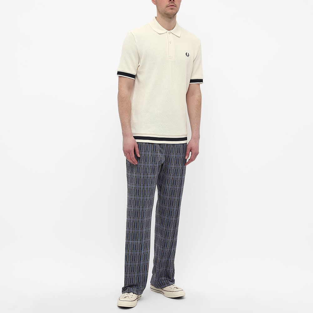Fred Perry Textured Pique Polo Shirt 