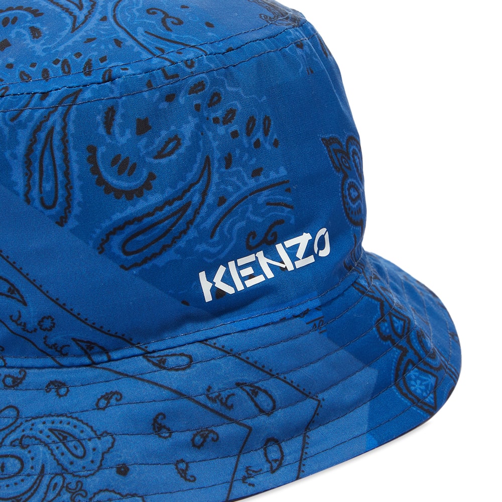 Kenzo Bandana Bucket Hat Blue | END. (AU)