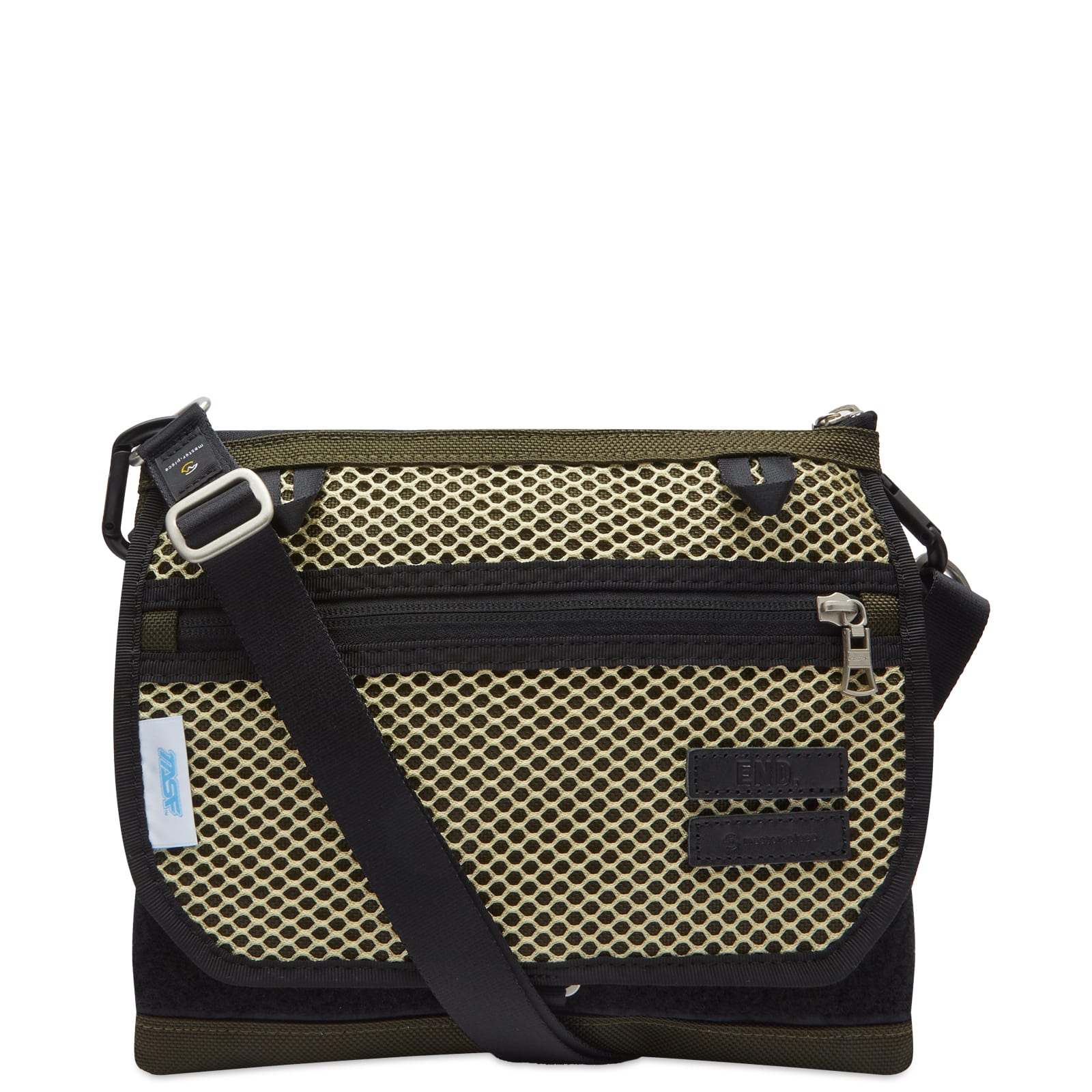 END. x Master-Piece Sacoche Bag Khaki - Curated Menswear
