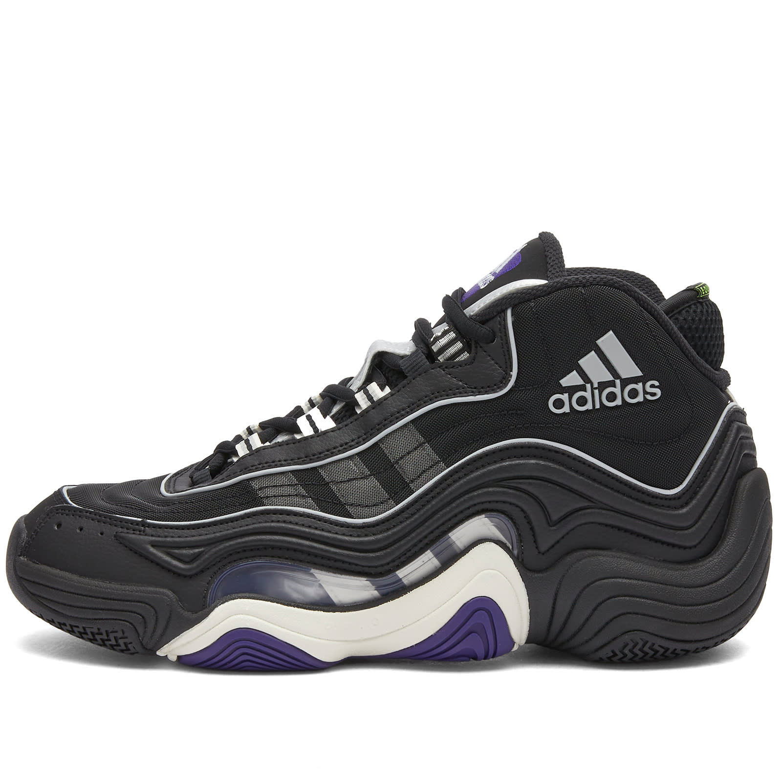 Adidas Crazy Chaos black purple gray adidas-crazy-98-core-black-  main image 2