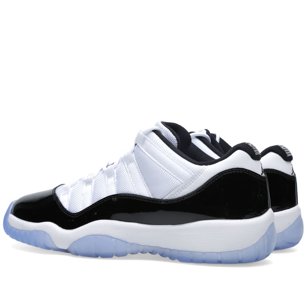 Air Jordan 11 Retro Low Concord White/Black-Dark Concord 528895-153, Nike Outlet Shoes, Nike Factory