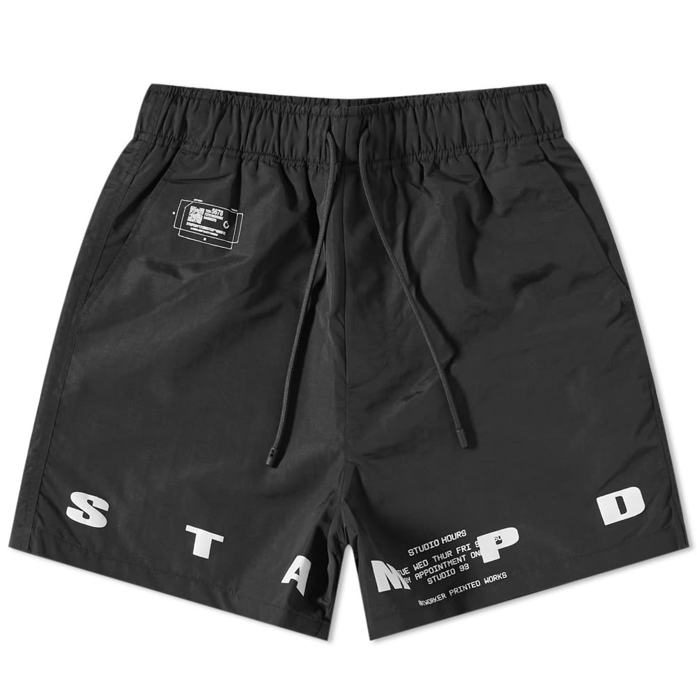 Stampd Transit Swim Shorts Black END.