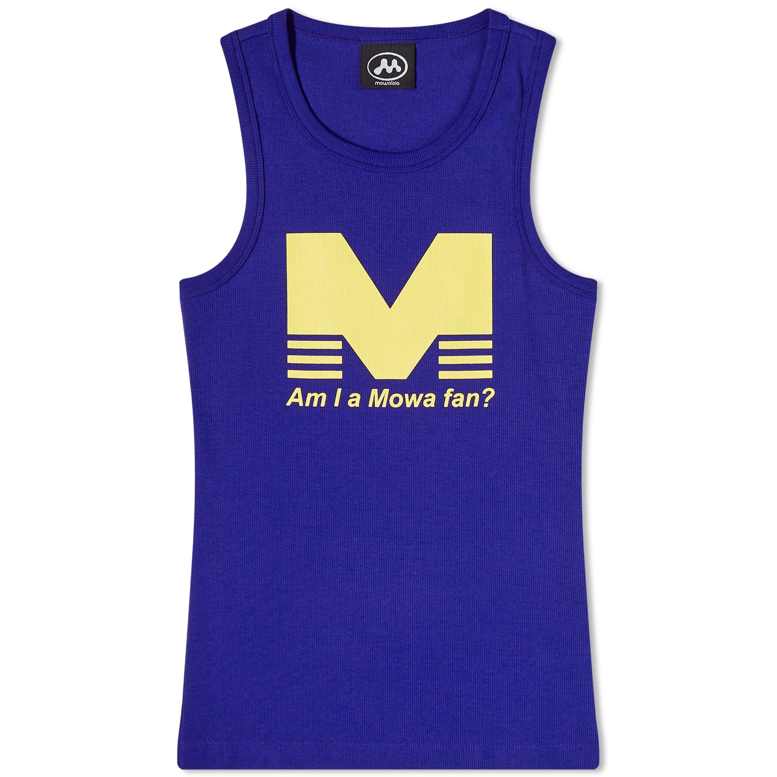 MOWALOLA Am I A Tank Top Spectrum Blue | END. (US)