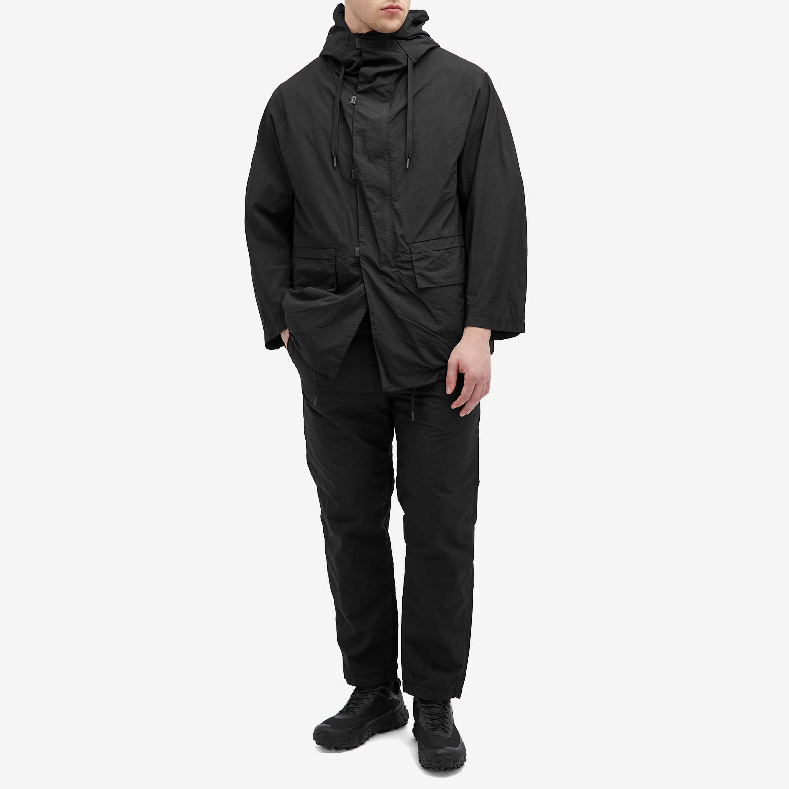 TEATORA Men's Packable Hunter Jacket Black - Curated Menswear