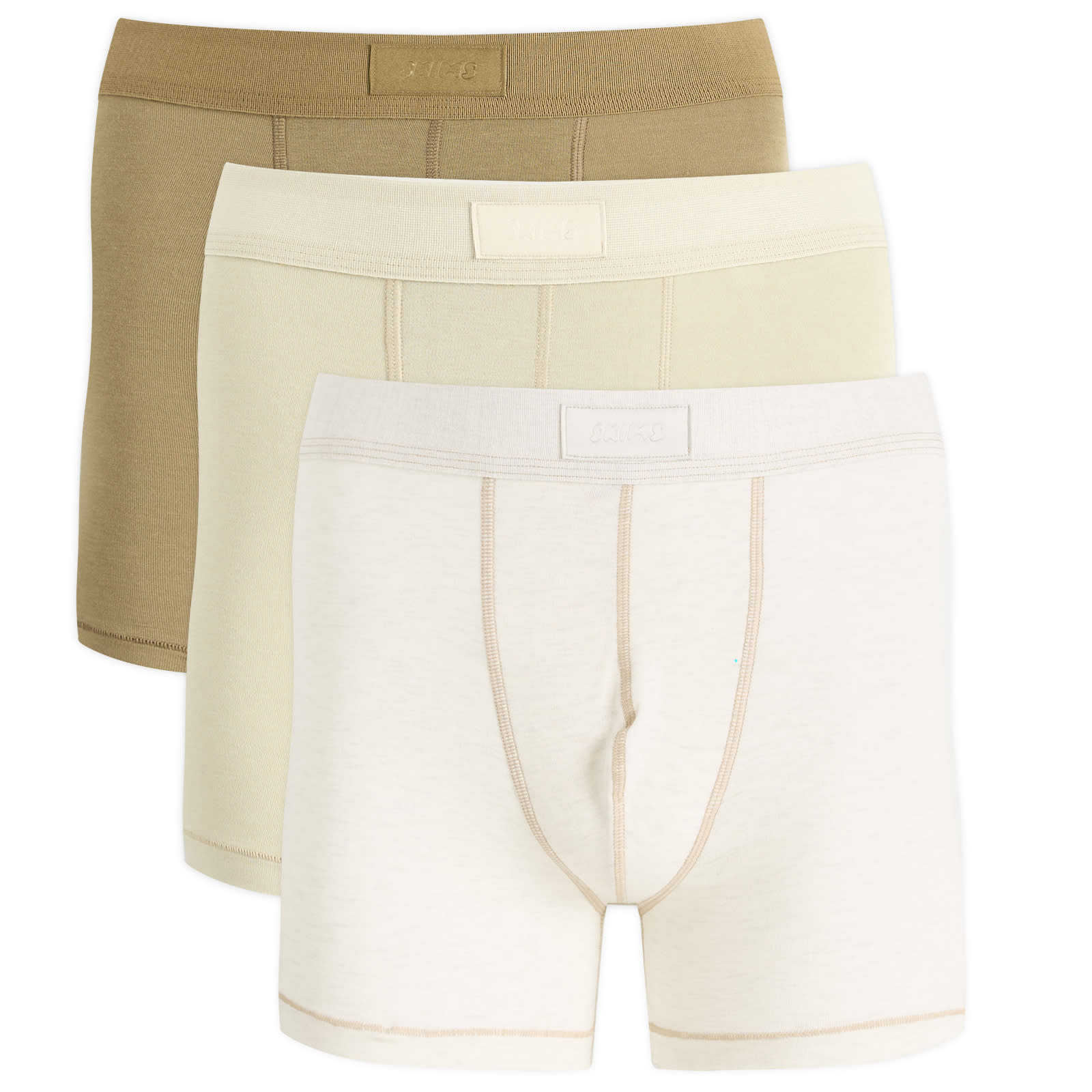 SKIMS 3” Boxer Brief 3Pack Army Multi END. (GB)