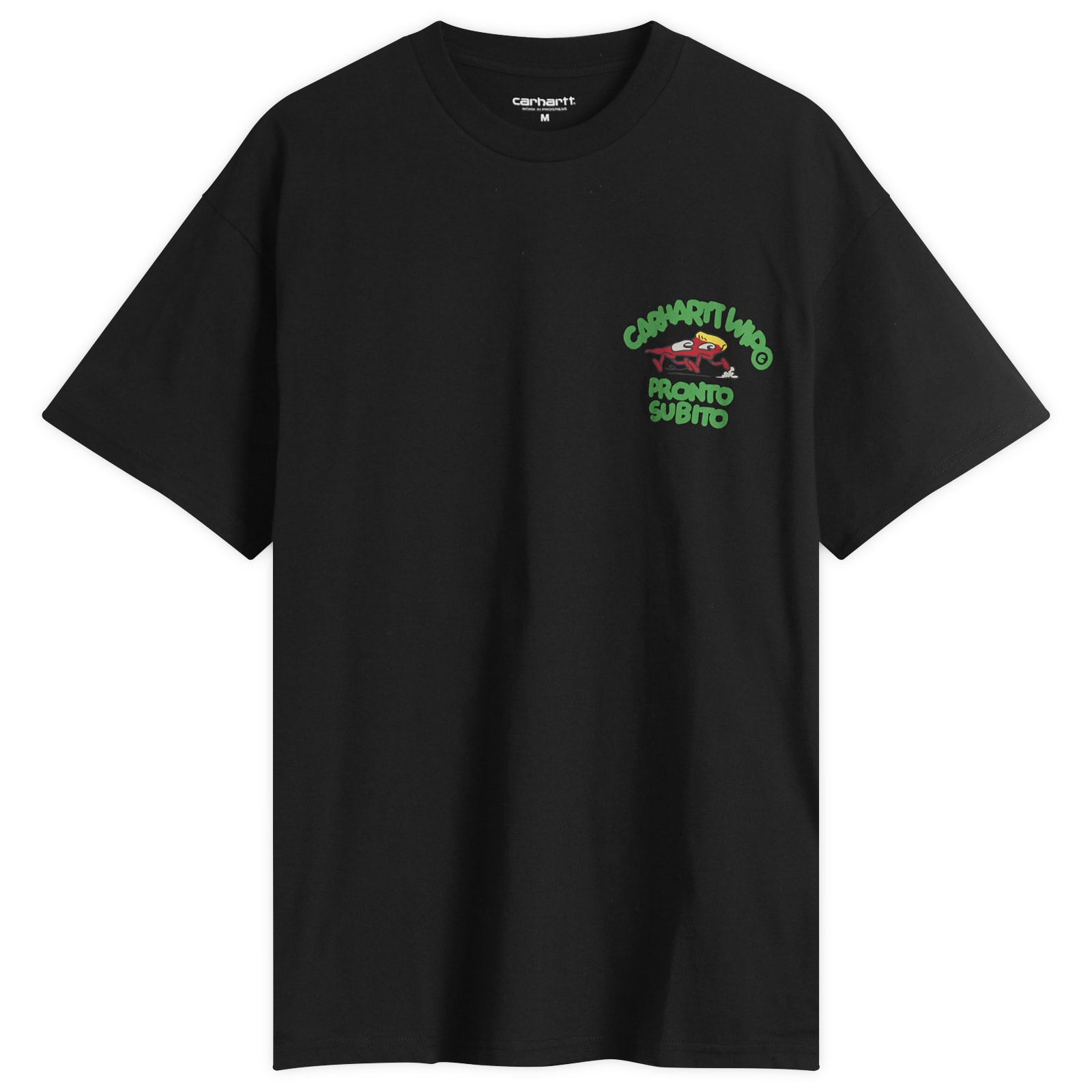 Tシャツ・カットソー CARHARTT WIP Men T-shirt Black I035195 89XX Carhartt WIP Pronto T-Shirt Black | END. (US)