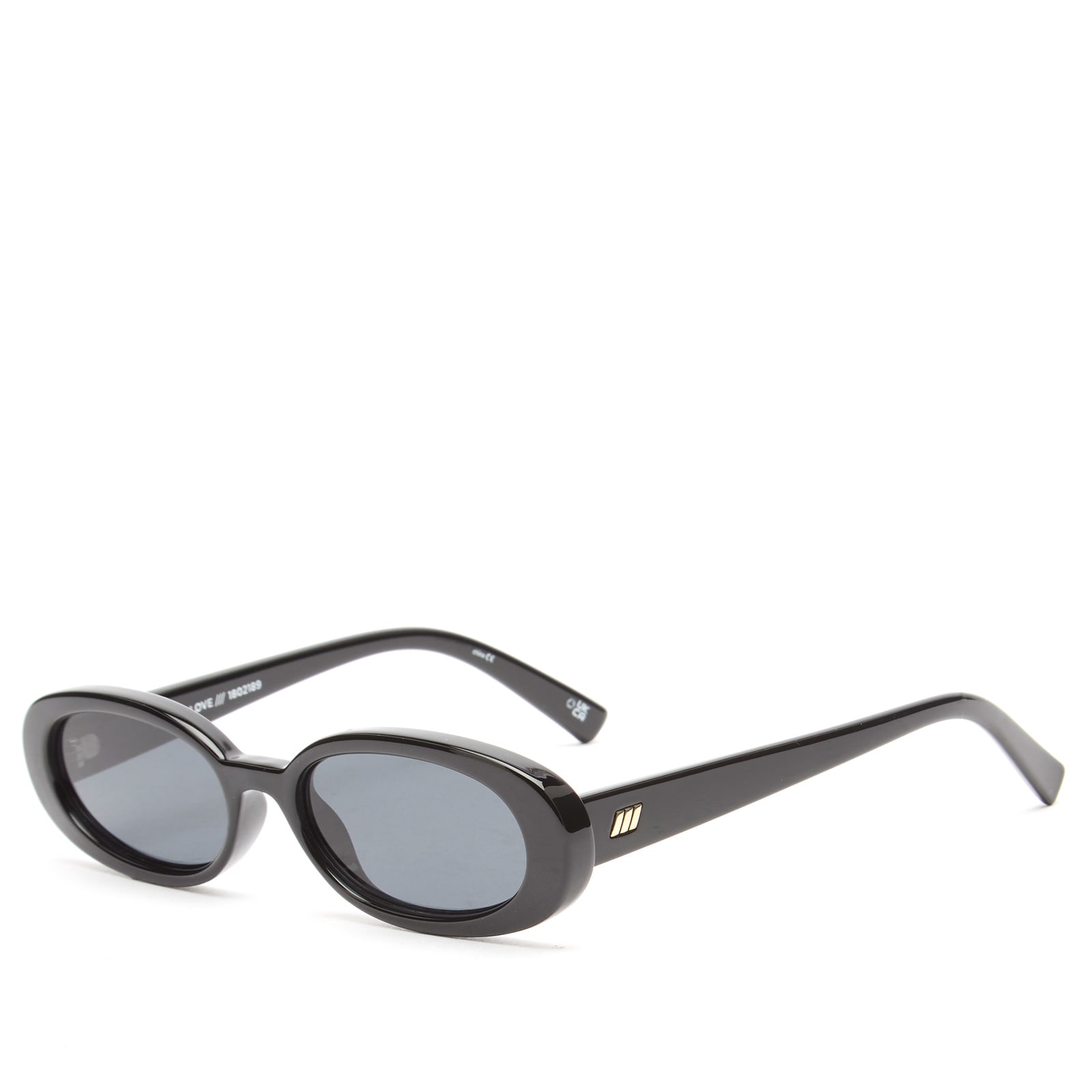 Le Specs Unisex Black Outta Love Sunglasses